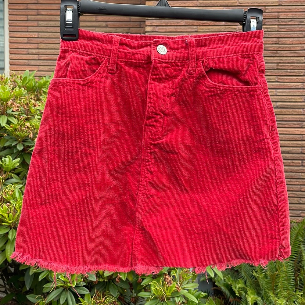Brandy corduroy skirt